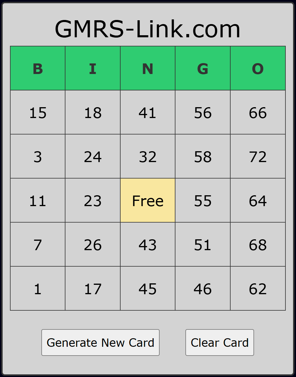online card
